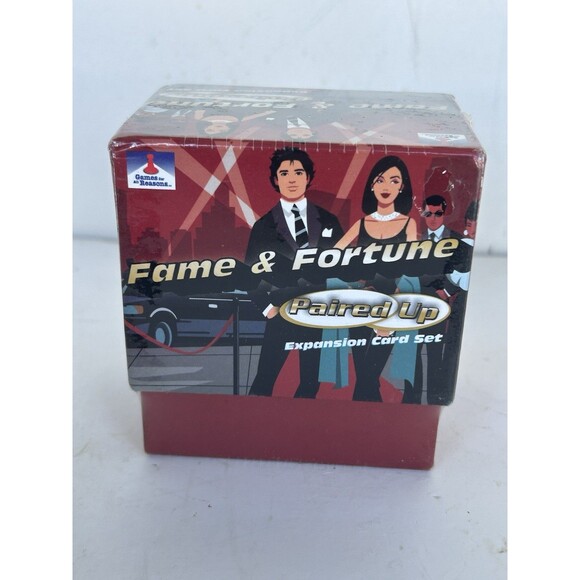 Other - 2006 Fame & Fortune Paired Up Expansion Card Set Games For All Reasons Sealed